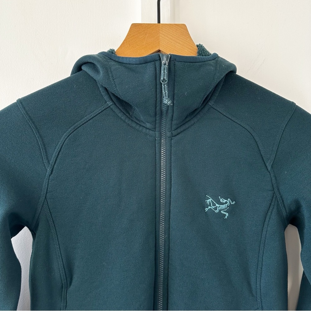 ARC’TERYX green Kyanite fleece hoody - Picture 6 of 9